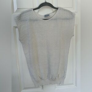 Vintage 80’s Brunny Cap Sleeve Sweater